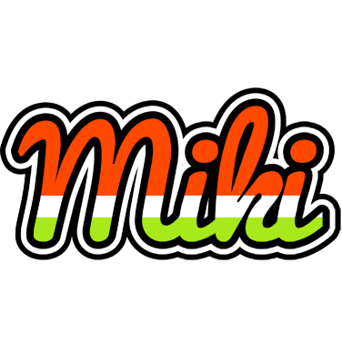 Miki exotic logo