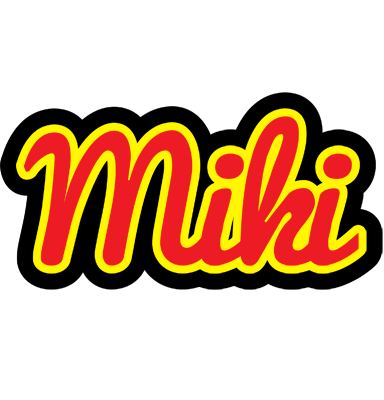 Miki fireman logo