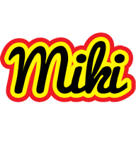 Miki flaming logo