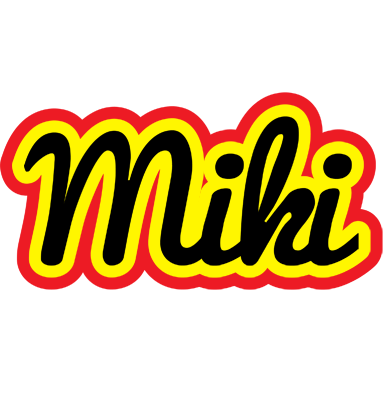Miki flaming logo