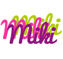 Miki flowers logo