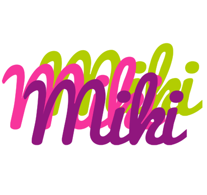Miki flowers logo