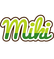 Miki golfing logo