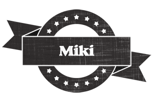 Miki grunge logo