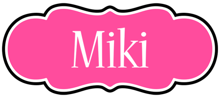 Miki invitation logo