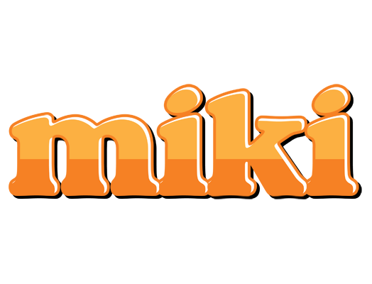 Miki orange logo