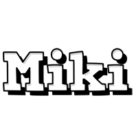 Miki snowing logo