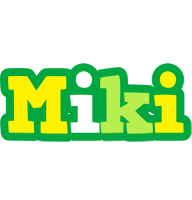 Miki soccer logo