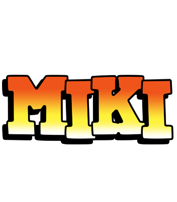 Miki sunset logo