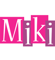 Miki whine logo