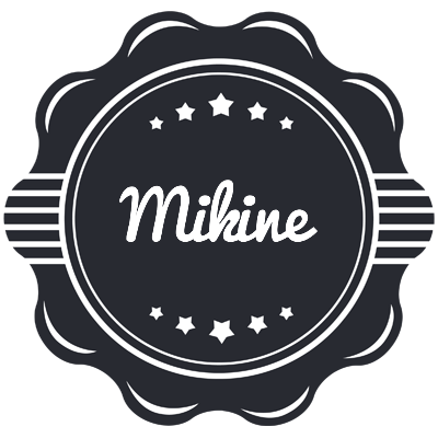 Mikine badge logo