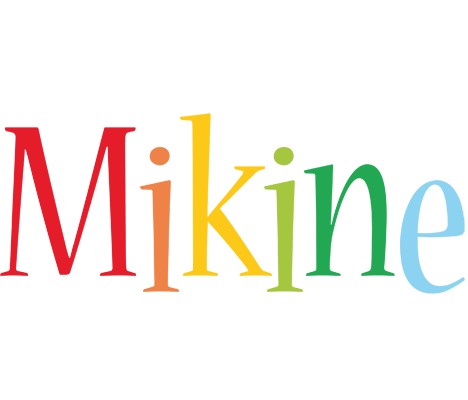Mikine birthday logo