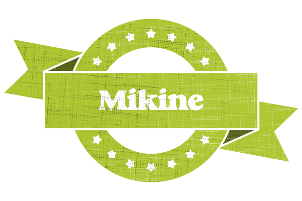 Mikine change logo
