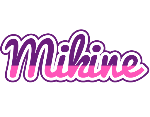 Mikine cheerful logo