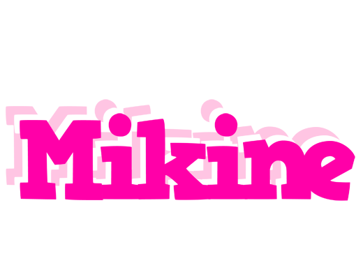 Mikine dancing logo