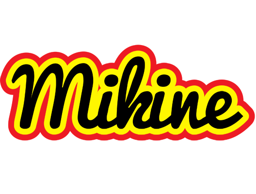 Mikine flaming logo