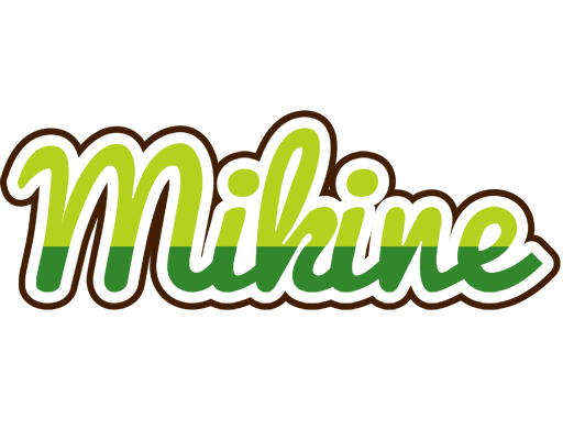 Mikine golfing logo