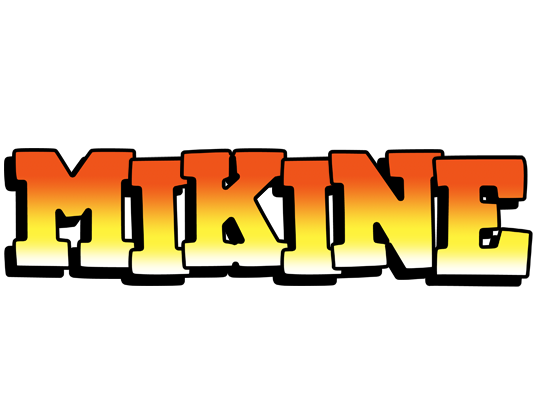 Mikine sunset logo
