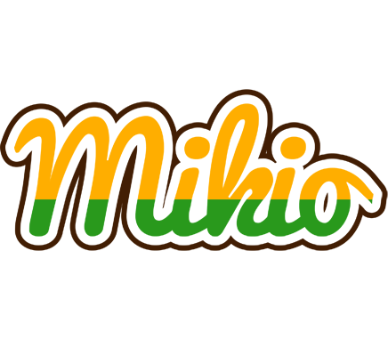 Mikio banana logo