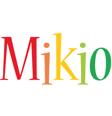 Mikio birthday logo