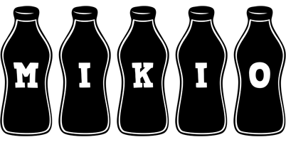 Mikio bottle logo