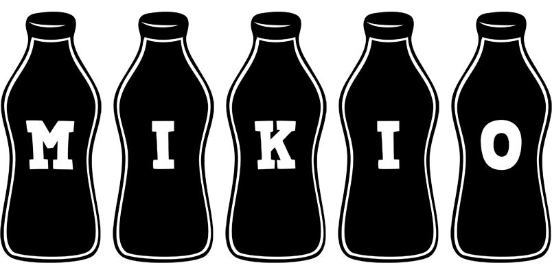 Mikio bottle logo