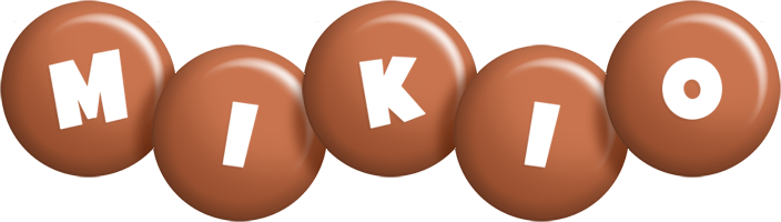Mikio candy-brown logo