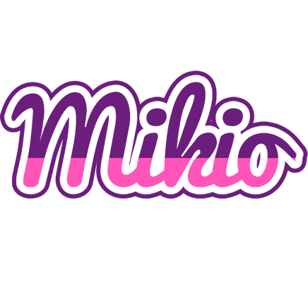 Mikio cheerful logo