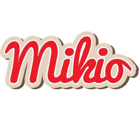 Mikio chocolate logo