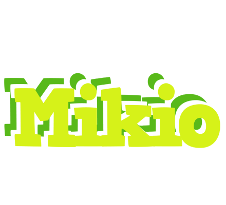 Mikio citrus logo