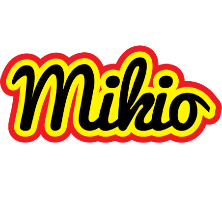Mikio flaming logo
