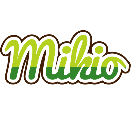 Mikio golfing logo