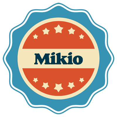 Mikio labels logo