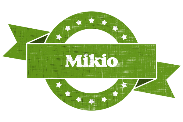 Mikio natural logo