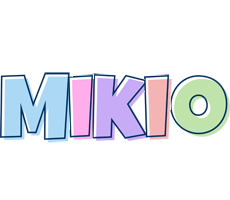 Mikio pastel logo
