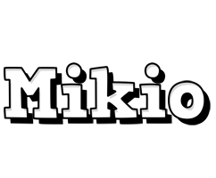 Mikio snowing logo