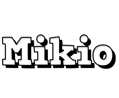 Mikio snowing logo