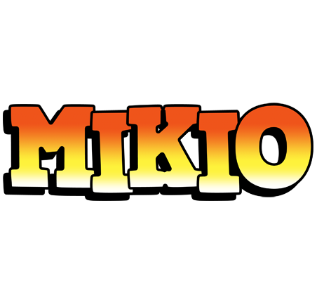 Mikio sunset logo