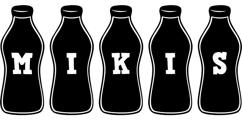Mikis bottle logo