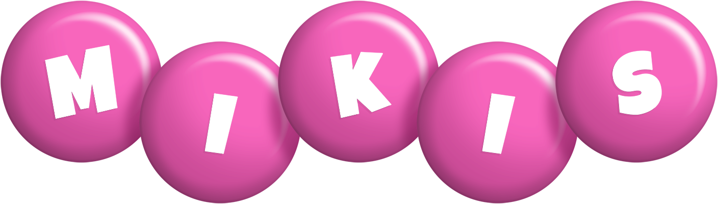 Mikis candy-pink logo