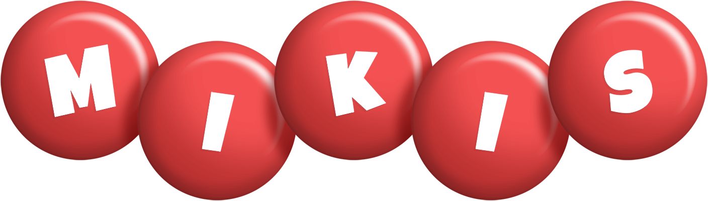 Mikis candy-red logo