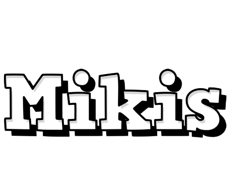 Mikis snowing logo