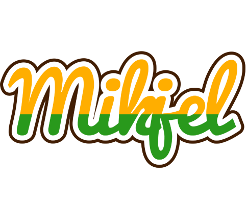 Mikjel banana logo