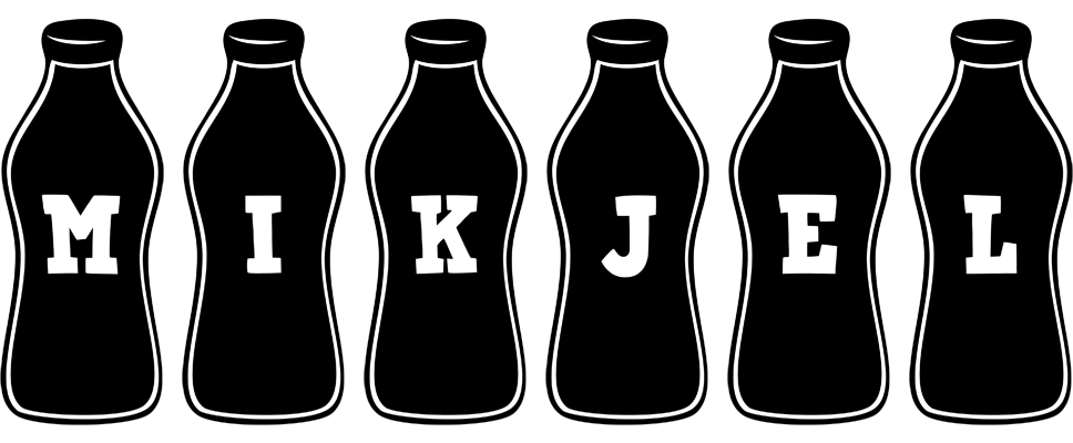 Mikjel bottle logo