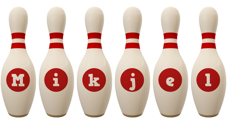 Mikjel bowling-pin logo