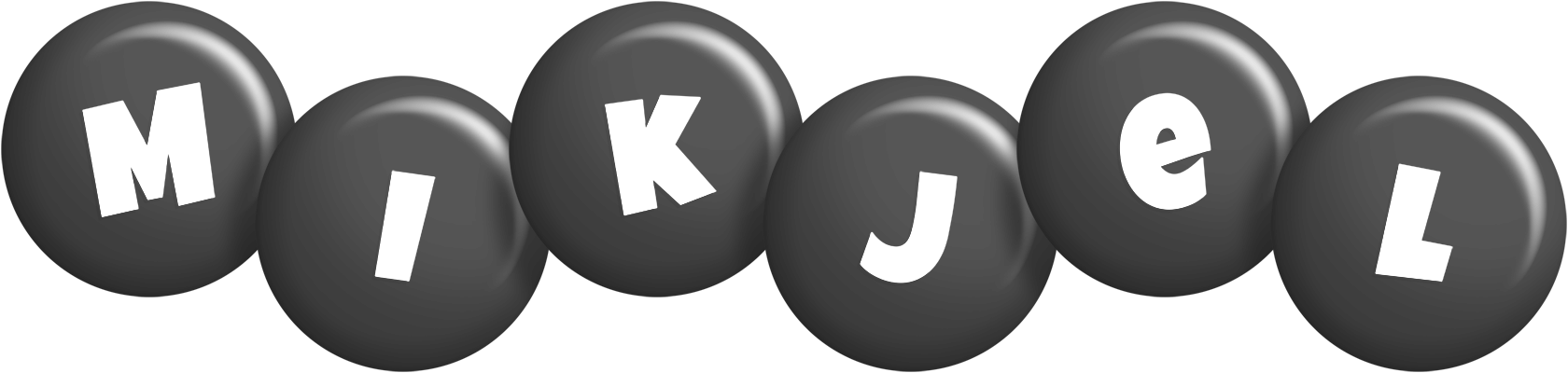 Mikjel candy-black logo