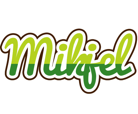 Mikjel golfing logo