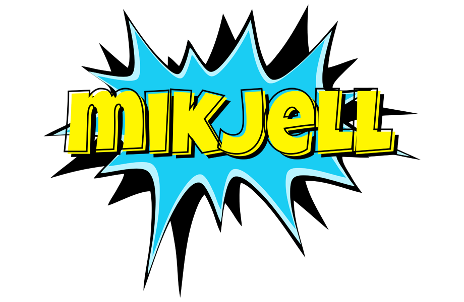 Mikjell amazing logo