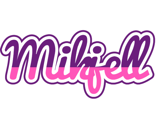 Mikjell cheerful logo