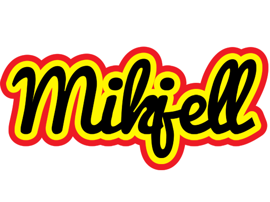 Mikjell flaming logo